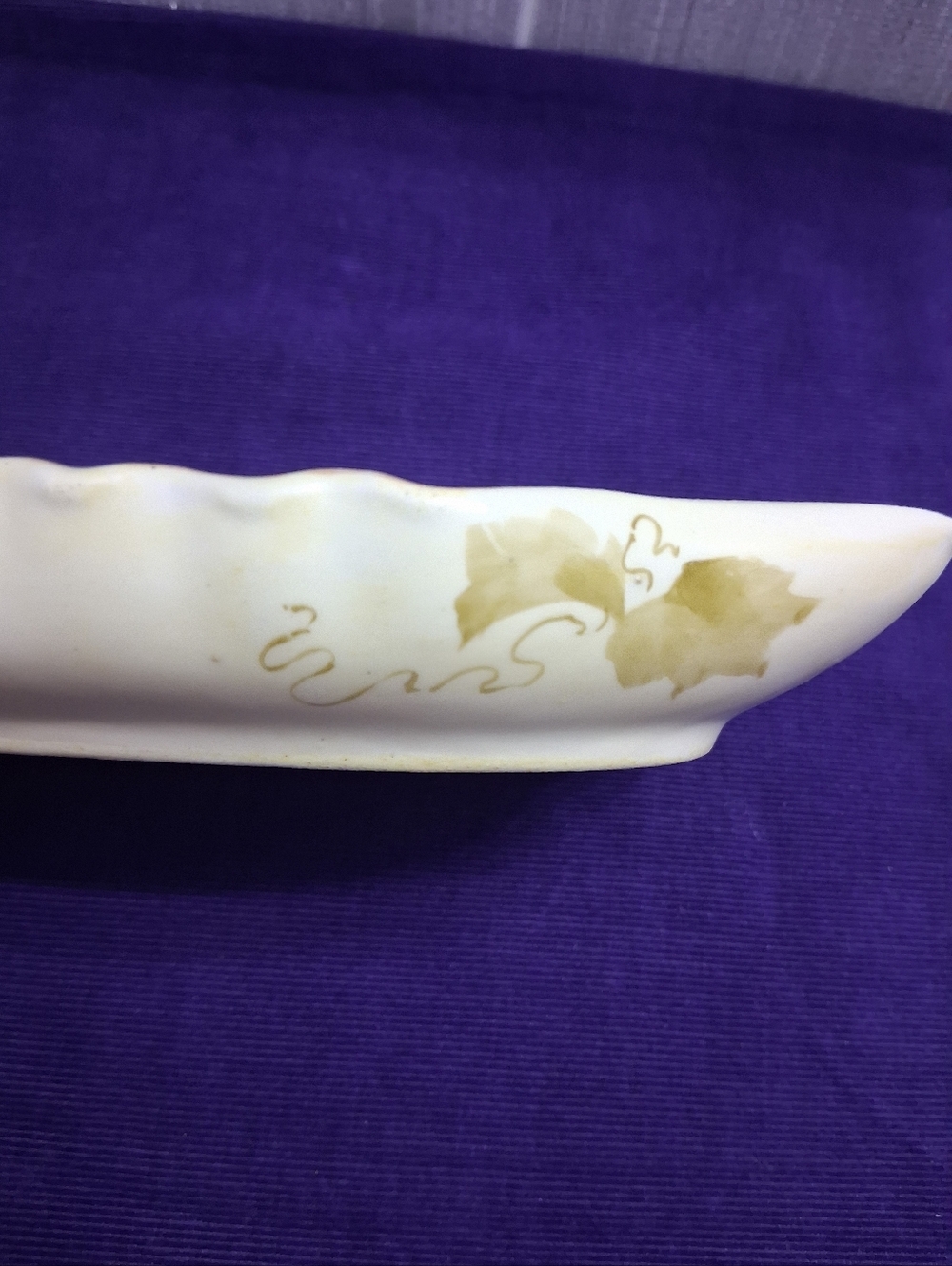 Antique Porcelain Trinket Jewelry Dish Vanity Tray Hand-painted Vienna Austria - Picture 9 of 15